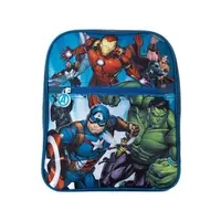 Ghiozdan cu un compartiment principal si buzunar, 30x8x23 cm, bretele ajustabile si intarite, multicolor, Avengers Engros