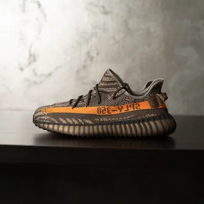 Sneakers Barbati Yeezy Sply-350 Streetwear Brown Yellow Abyz17(103-3) (mărime: 39)