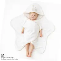 Prosop baie pentru bebelusi Chicco, Alb cu model, 01608-70MFCI