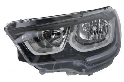 Far Stanga (H7 H7, electric, cu motor, culoare insert: negru) potrivit CITROEN C4 II