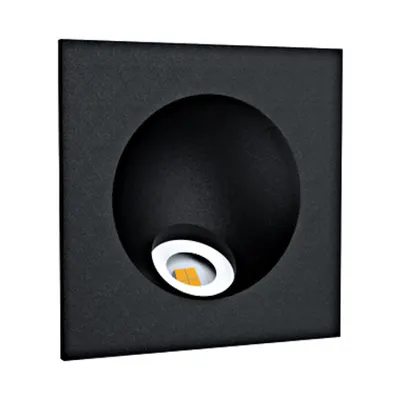 Recessed LED Spotlight Zarate 2W 3000K black