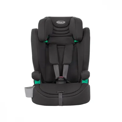 Scaun auto pentru copii Graco Eldura Midnight, 76-150 cm, i-size, tetiera reglabila