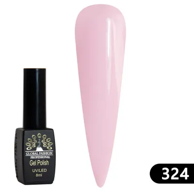 Oja semipermanenta Black Elite, Global Fashion 8 ml, 324 Engros