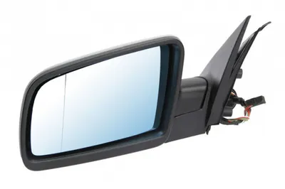 Oglinda stanga electrica asferica, incalzita, albastru, BMW Seria 5 E60, E61 intre 2003-2010