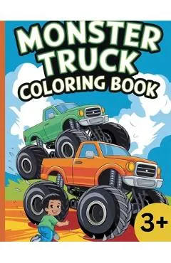 Monster Truck: Coloring Book for kids aged 3 to 12