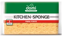 Burete de bucătărie Domi - Fibra Forte, 1 bucată, galben