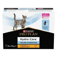 PURINA Pro Plan Hydra Care, Pui, plic hrană umedă pisici, sistem urinar, (topping), 75g x 10buc