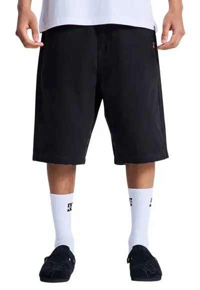 Blugi scurti relaxed fit Stressed