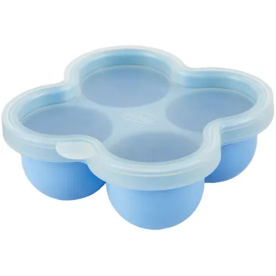 Chicco Multifunctional Food Storage Container Blue vas pentru mâncare 4x60 ml