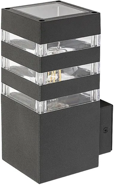Aplică de exterior Rabalux - Ankara 7379, IP 44, E 27, 1 x 12 W max, 230 V, antracit