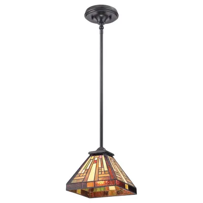 Lampa suspendata Stephen 1 Light Rod Hung Mini Pendant