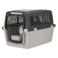 Cușcă / geantă pentru transport animale de companie gri 72x52 cm Trixie Gulliver 4 S-M – Plaček Pet Products