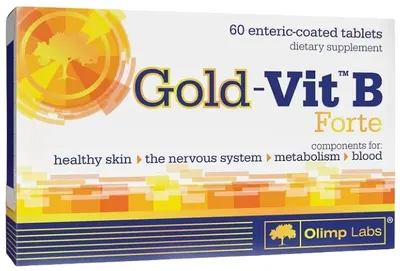 Gold Vit B Forte, 60 tablete, Olimp