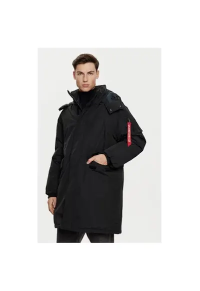 Jacheta barbati - 304544033 - Bumbac/Nylon - Negru - Negru