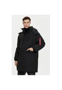 Jacheta barbati - 304544033 - Bumbac/Nylon - Negru - Negru