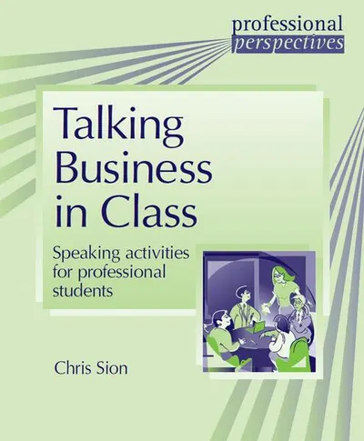 Talking Business in Class - Paperback brosat - Chris Sion