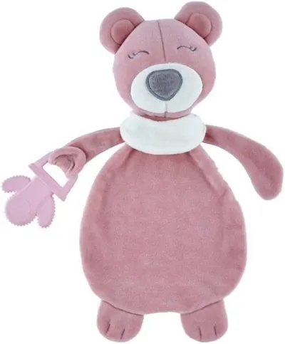 Jucărie moale cu perie BabyJem - Rose Color