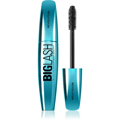 Revolution Big Lash Volume mascara rezistent la apă, pentru volum culoare Black 8 ml