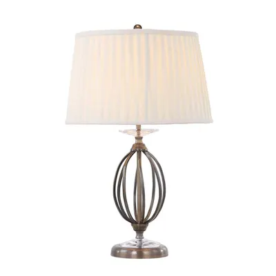 Veioza Aegean 1 Light Table Lamp – Aged Brass
