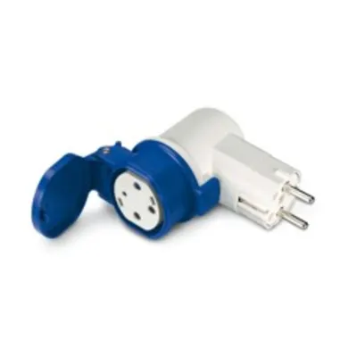 Adapternip20 16a 2p+e 200-250v Grey Standard Fr/de Fr/de 1p+n+e 16a 230v~ 3,7kw Type 3a 1p+n+e 16a 230v~ 3,7kw
