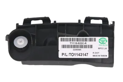 Suport bara protectie spate dreapta potrivit TOYOTA SIENNA dupa 2020 - ( plastic)