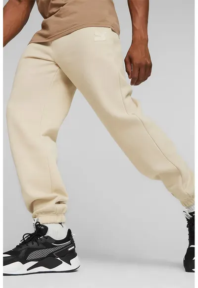 Pantaloni sport din amestec de bumbac Classics - Bej