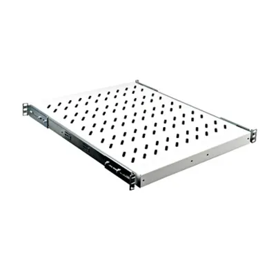 Tavă glisantă 19”, 1U, 30kg sarcină, D=570, fixare 4 puncte
