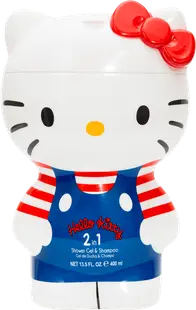 Gel de dus si sampon figurina 2D Hello Kitty, 400ml, Airval