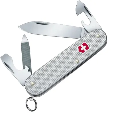 Cuțit de buzunar elvețian Victorinox Cadet Alox - Argentiu