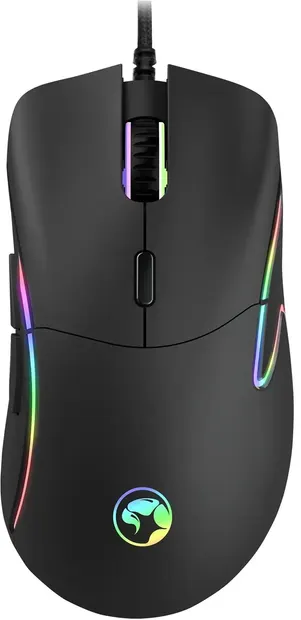 Mouse de gaming Marvo - Capo 30 M528, optic, cu fir, negru