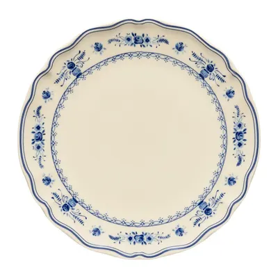 Farfurie albastră/bej din gresie ø 27 cm Vila – Costa Nova
