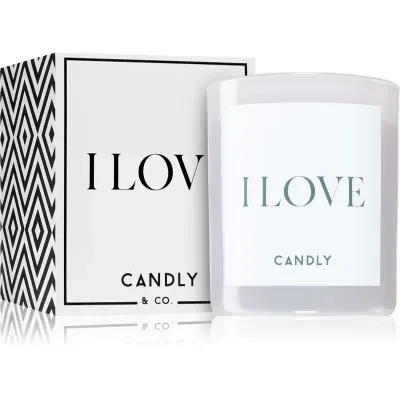 Candly & Co. I Love lumânare parfumată 250 g