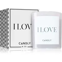 Candly & Co. I Love lumânare parfumată 250 g