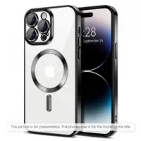 Husa MagSafe pentru Apple iPhone 17 Air, Techsuit, Luxury Crystal, Neagra