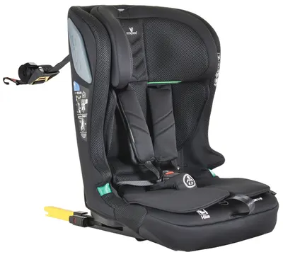 Scaun auto Cangaroo - iDrive, i-Size, IsoFix , 76-150 cm, Phantom-Black
