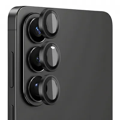 Folie de protectie Camera Spate Blueo pentru Samsung Galaxy S26 Plus S947 / S26, Sticla Securizata, Neagra