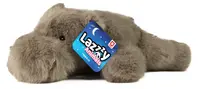 Jucărie de pluș Rappa Lazy Animals - Hipopotam culcat, 29 cm