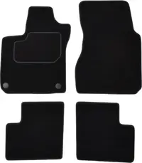 Covorase auto (set, velur, 4 bucati, culoare negru) RENAULT TWINGO III dupa 2014