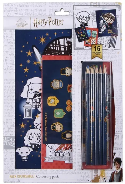 Set creativ Cerda Harry Potter - Cu creioane și stickere