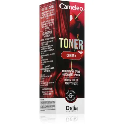 Delia Cosmetics Cameleo Toner toner color pentru păr culoare Cherry 75 ml