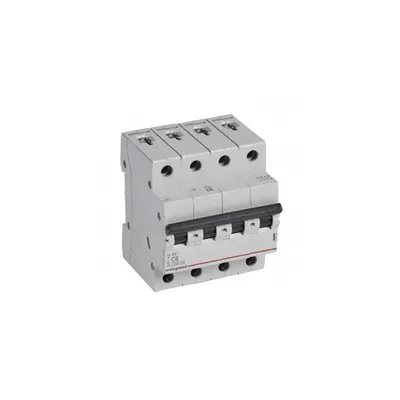 Siguranta automata MCB RX³ 4500 - 4P 400 V~ - 6 A - C curba