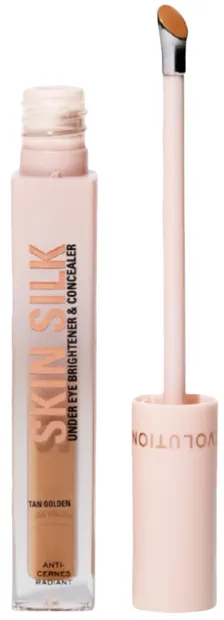 Makeup Revolution Corector facial Skin Silk, Tan Golden, 4 ml