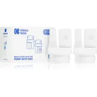 Kikkaboo Breast Pump Adapters Pump Into Bag adaptor 2 buc