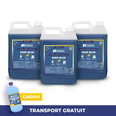 Pachet Detergent - 3x5L - Deep Blue + 500 ml Balsam Cadou
