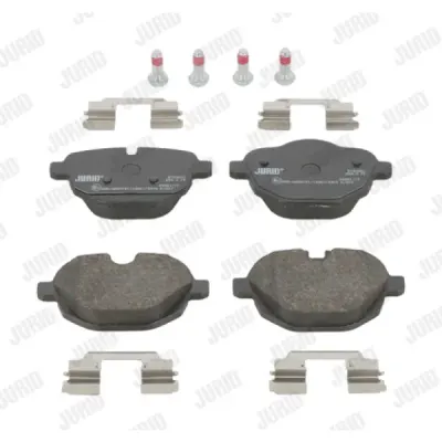 Set placute frana, frana disc JURID 573352J