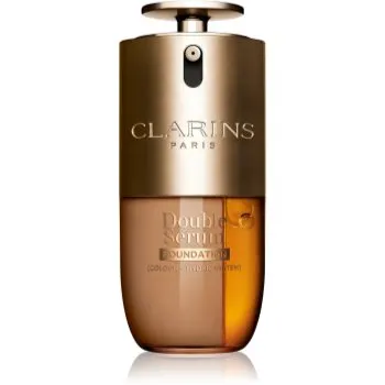 Clarins Double Serum Foundation make-up strălucitor de întinerire