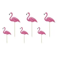 Decoratiuni flamingo 6 buc