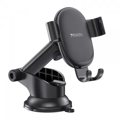 Suport Auto Yesido C120, 4inch - 6.5inch, Negru