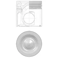 Piston Kolbenschmidt 40670600