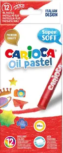 Pasteluri cu ulei Carioca Maxi - 12 culori